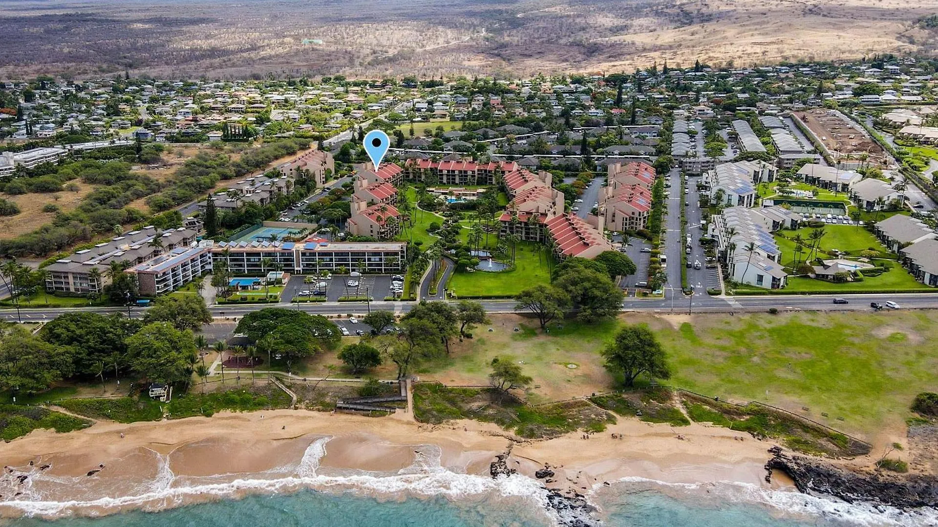 Semesterbostad Kamaole Sands 3-308, Renovated, Large Lanai, Ac Wailea  USA