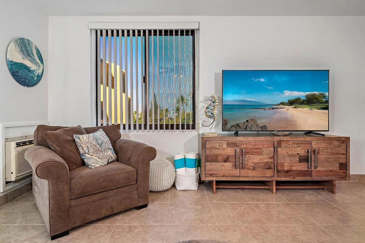 Kamaole Sands 3-308, Renovated, Large Lanai, Ac Wailea  USA