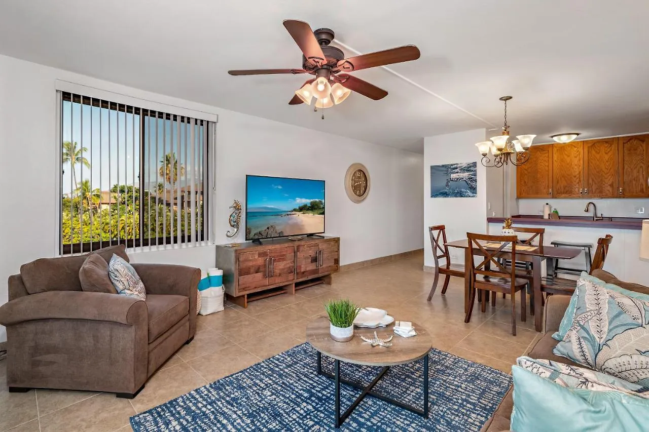 Casa vacanze Kamaole Sands 3-308, Renovated, Large Lanai, Ac Wailea  Stati Uniti