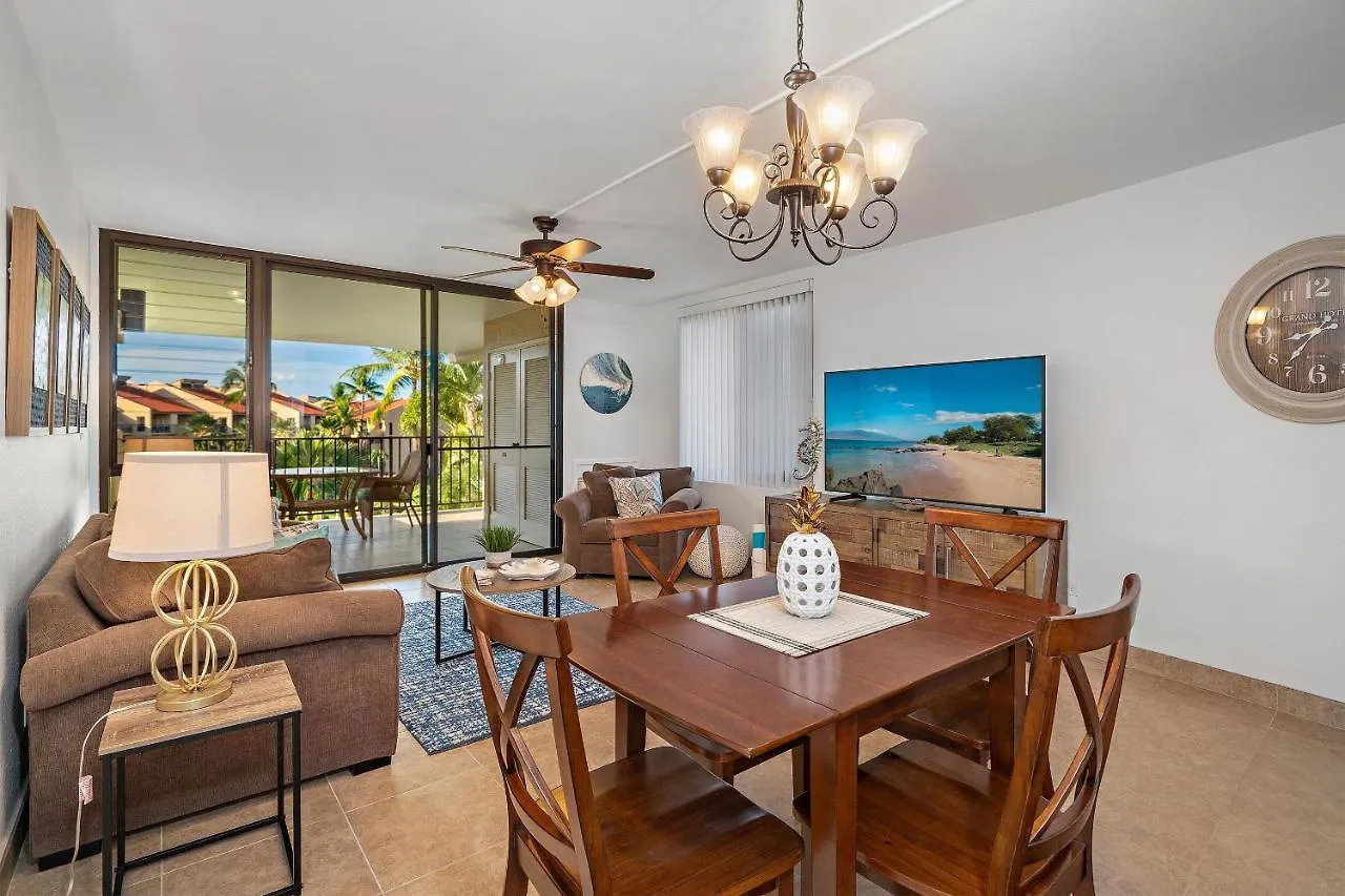 Casa vacanze Kamaole Sands 3-308, Renovated, Large Lanai, Ac Wailea